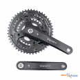 Фото товара «Система PROWHEEL SWIFT-201*175mm,(48/38/28)AL-6061-T6,CHAINLINE:50,BCD:104/64,под квадрат,черный»